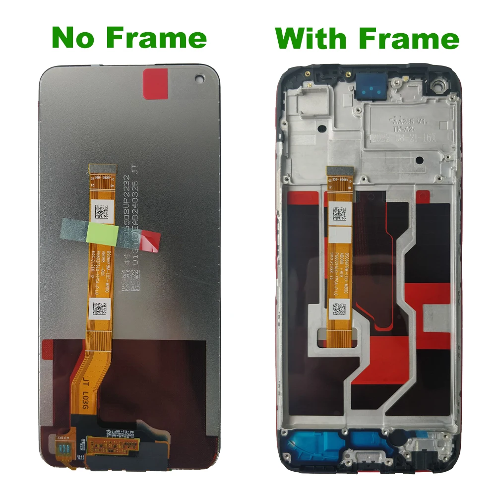 6 &quotдля OPPO Realme 9i ЖК-дисплей RMX3491 дигитайзер сенсорного экрана в сборе для 9I 8I