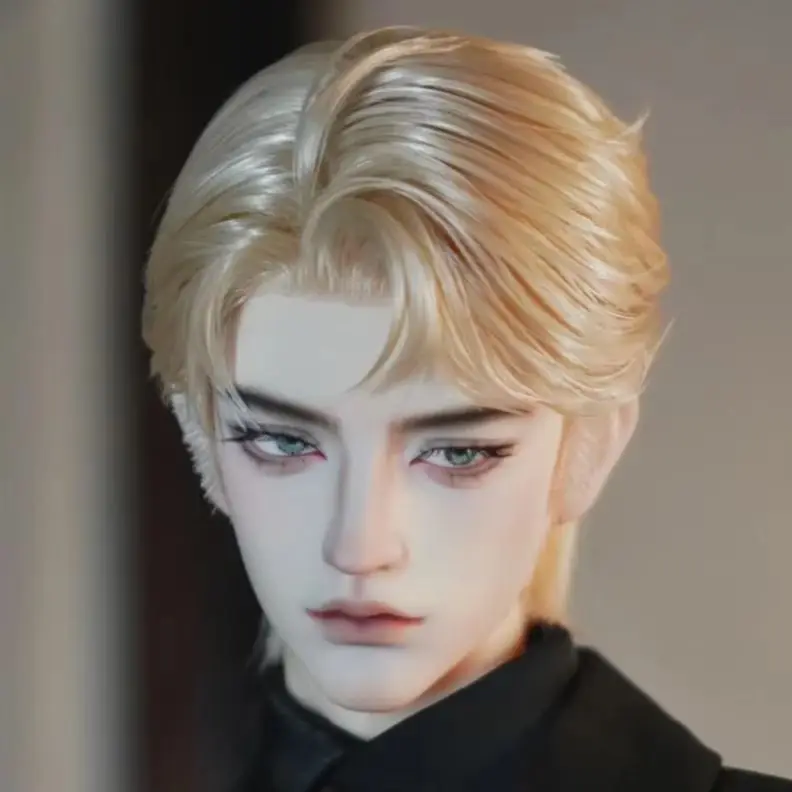 Фото Новая голова для куклы BJD SD 1/3, красивый мальчик - Дядя Скар, Охотник-пират, высококачественная полимерная игрушка - только голова. №1