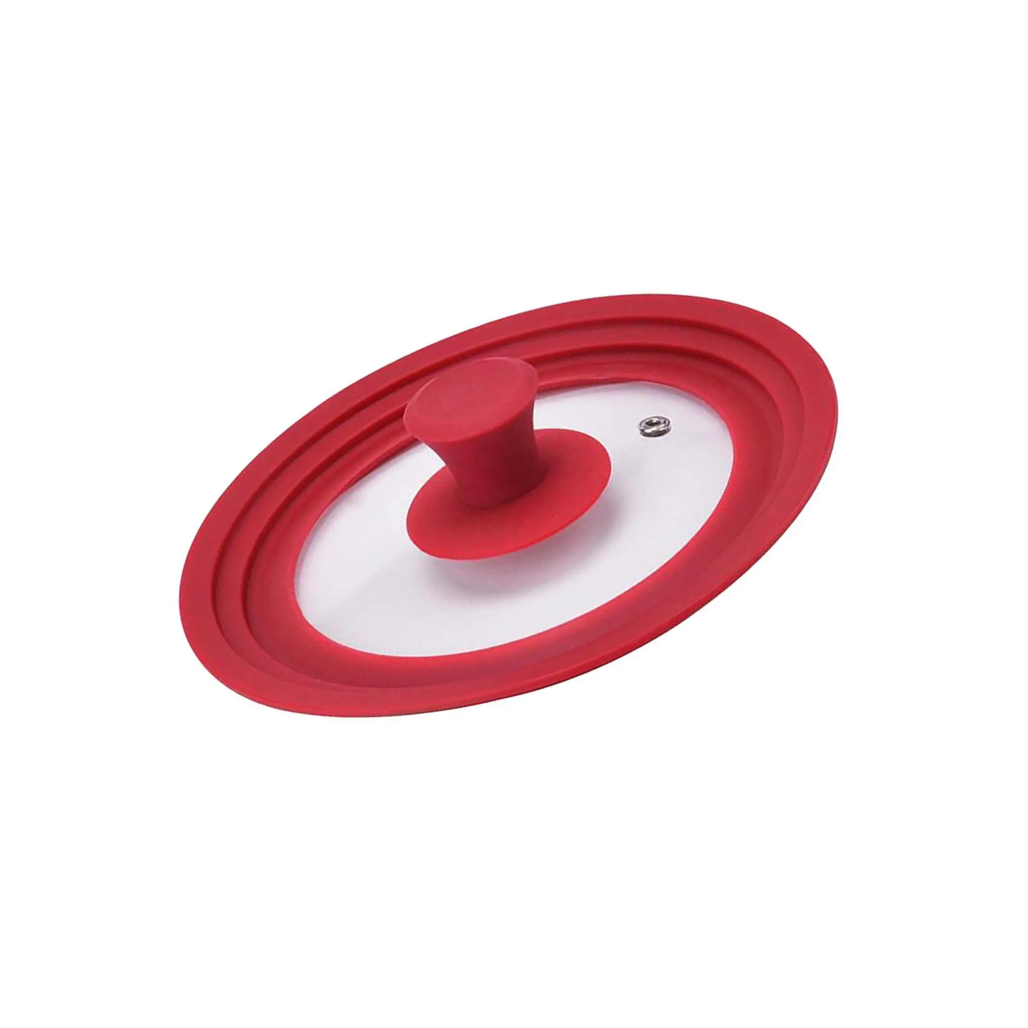 

Universal Silicone Glass Lid Covers for Pots Pans, Cookware Replacement Lids
