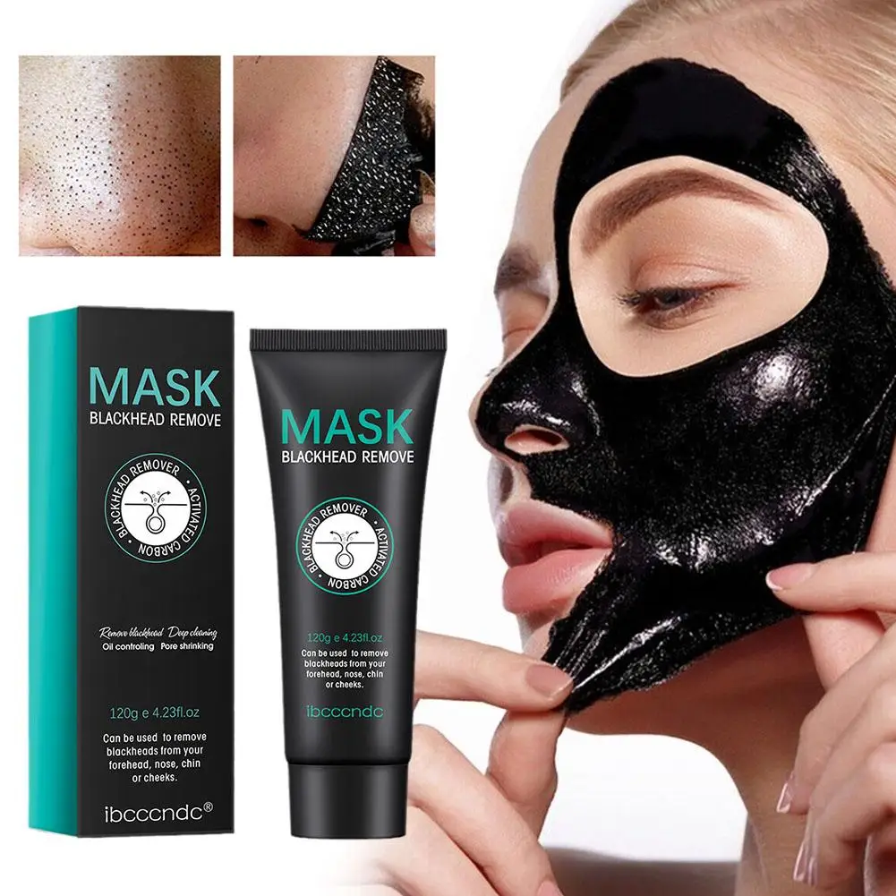 Средство для удаления черных точек, 60 г, маска для удаления черных точек в носу с контролем жирности, косметика для глубокого очищения кожи от акне для женщин, K6C8