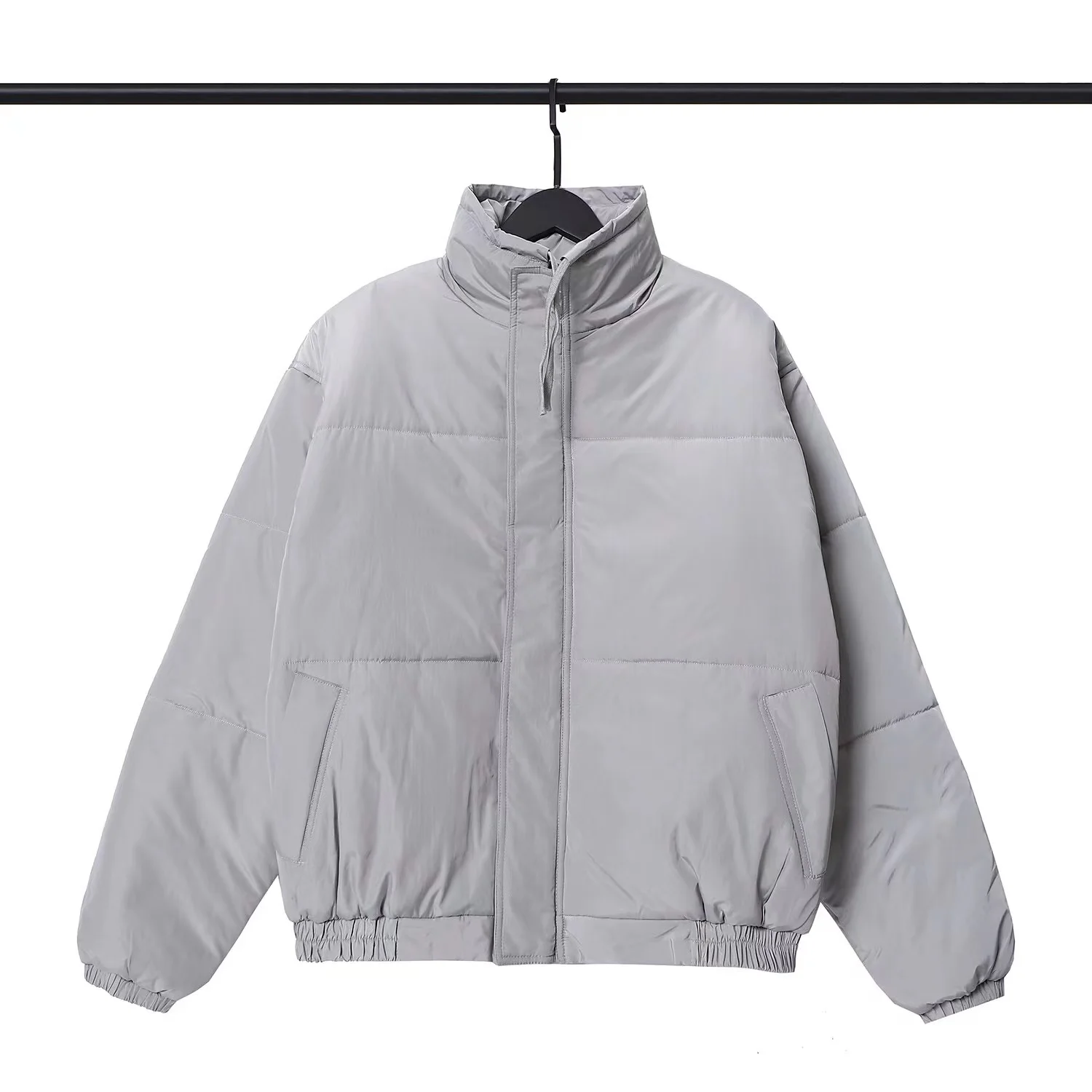 Essentials Hoodie Men's and Women's thickened reflective letter printing fleece oversized jacket fashion hip-hop street