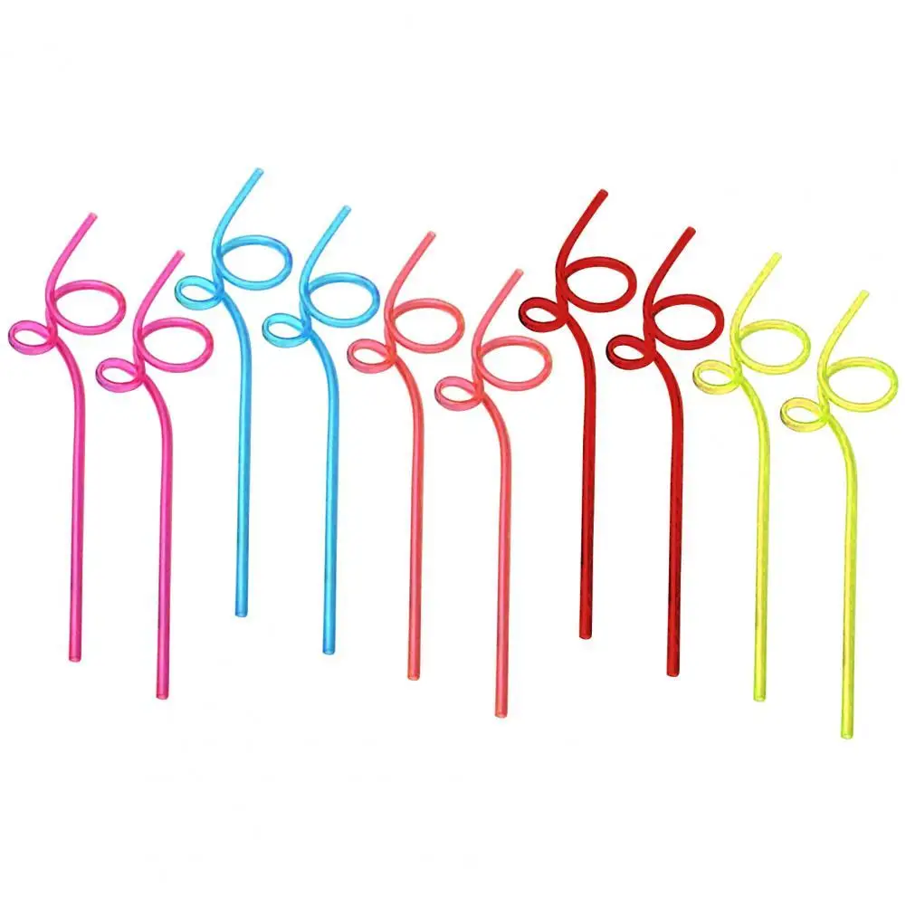 

10 шт., легкие пищевые соломинки