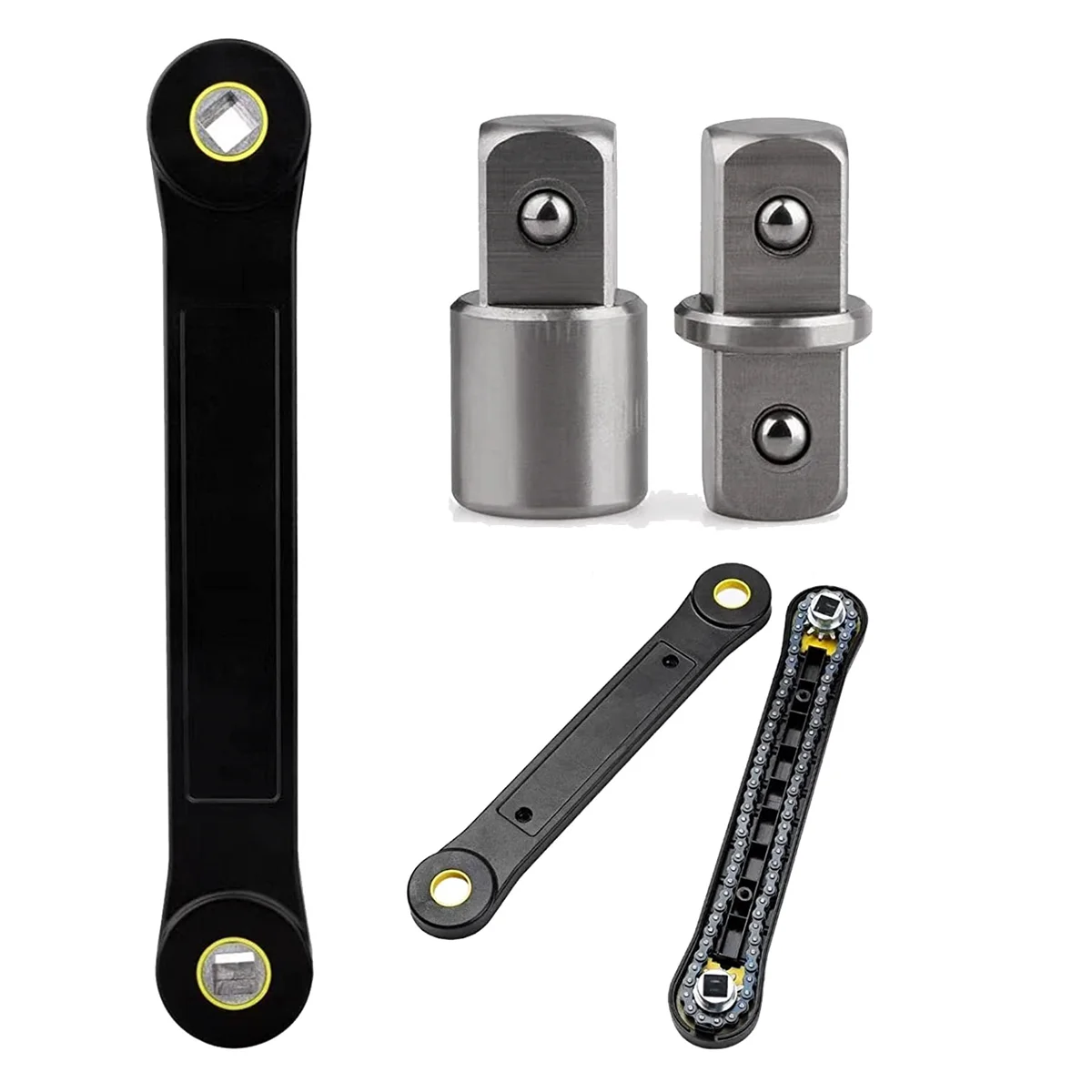 

Гаечный ключ, Удлинительный ключ, универсальный Удлинительный ключ с 3-дюймовым адаптером и 1/4-дюймовым адаптером