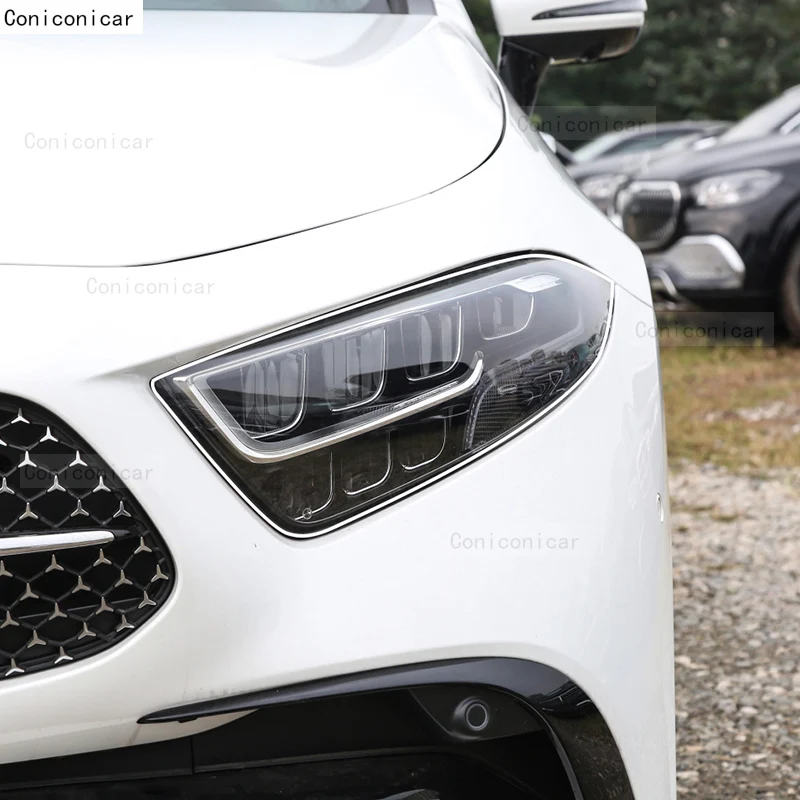 Для Mercedes Benz CLS Class 2012-2024 автомобильная внешняя фара против царапин передняя лампа