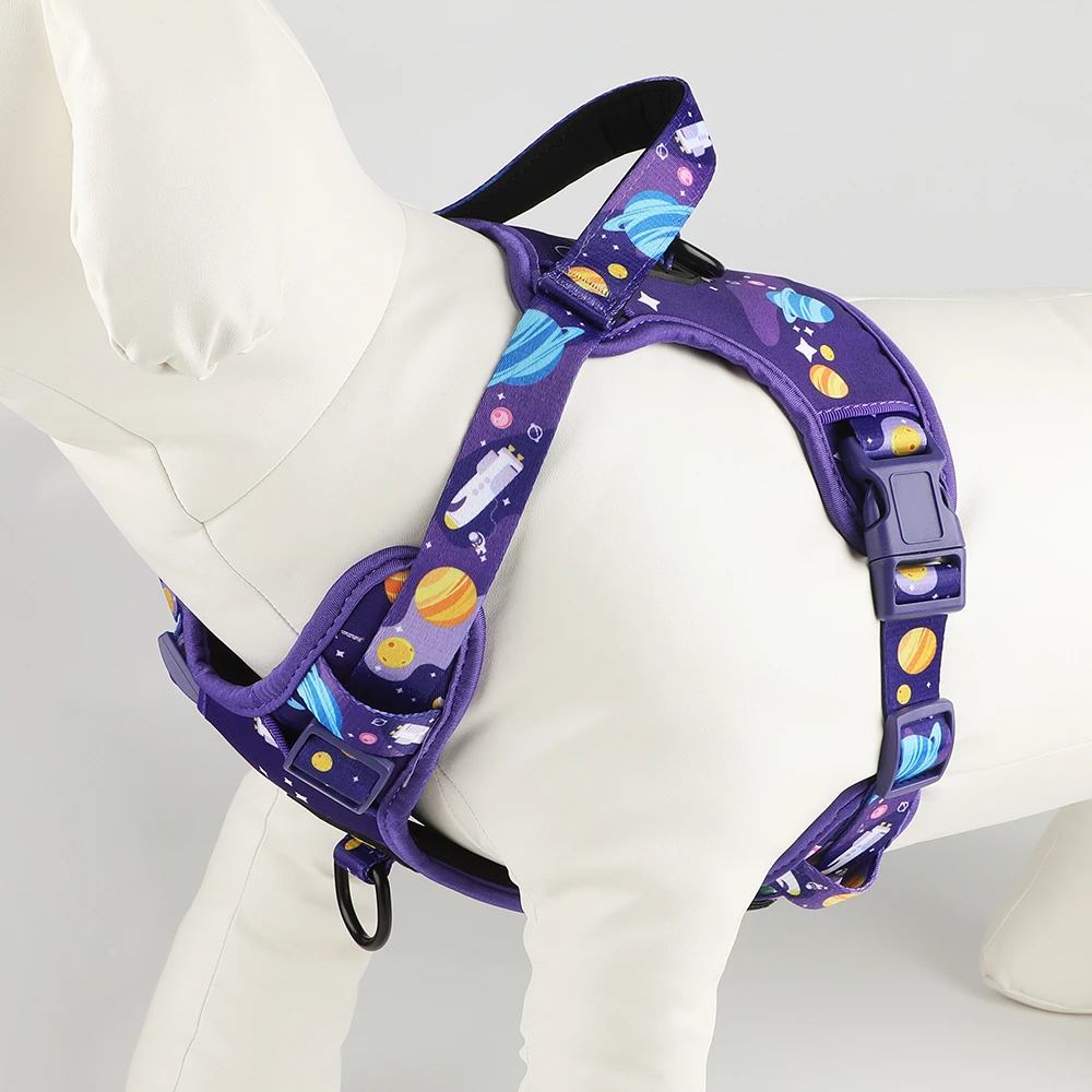 Шлейка MASBRILL для собак регулируемый светоотражающий жилет не тянется прогулок на