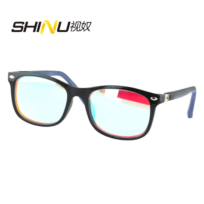 

SHINU Child Colorblind Corrective Glasses Red-Green Color Blindness Glasses Eyewear See Colors Myopia Hyperopia Prescription