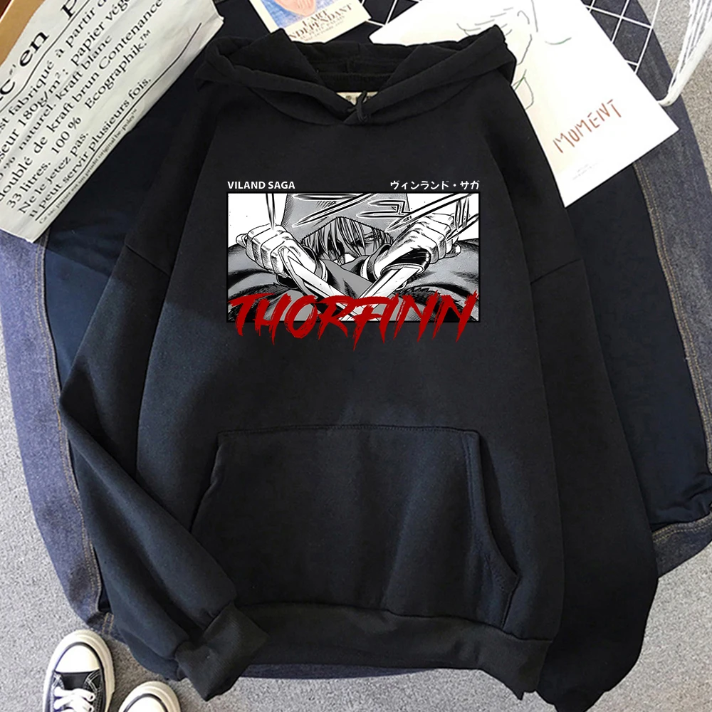 

Vinland Saga Askeladd Thorfinn Canute Graphic Hoodies MEN Vintage/retro Aesthetic Sweatwear Couple Sweatshirt Four Seasons Full