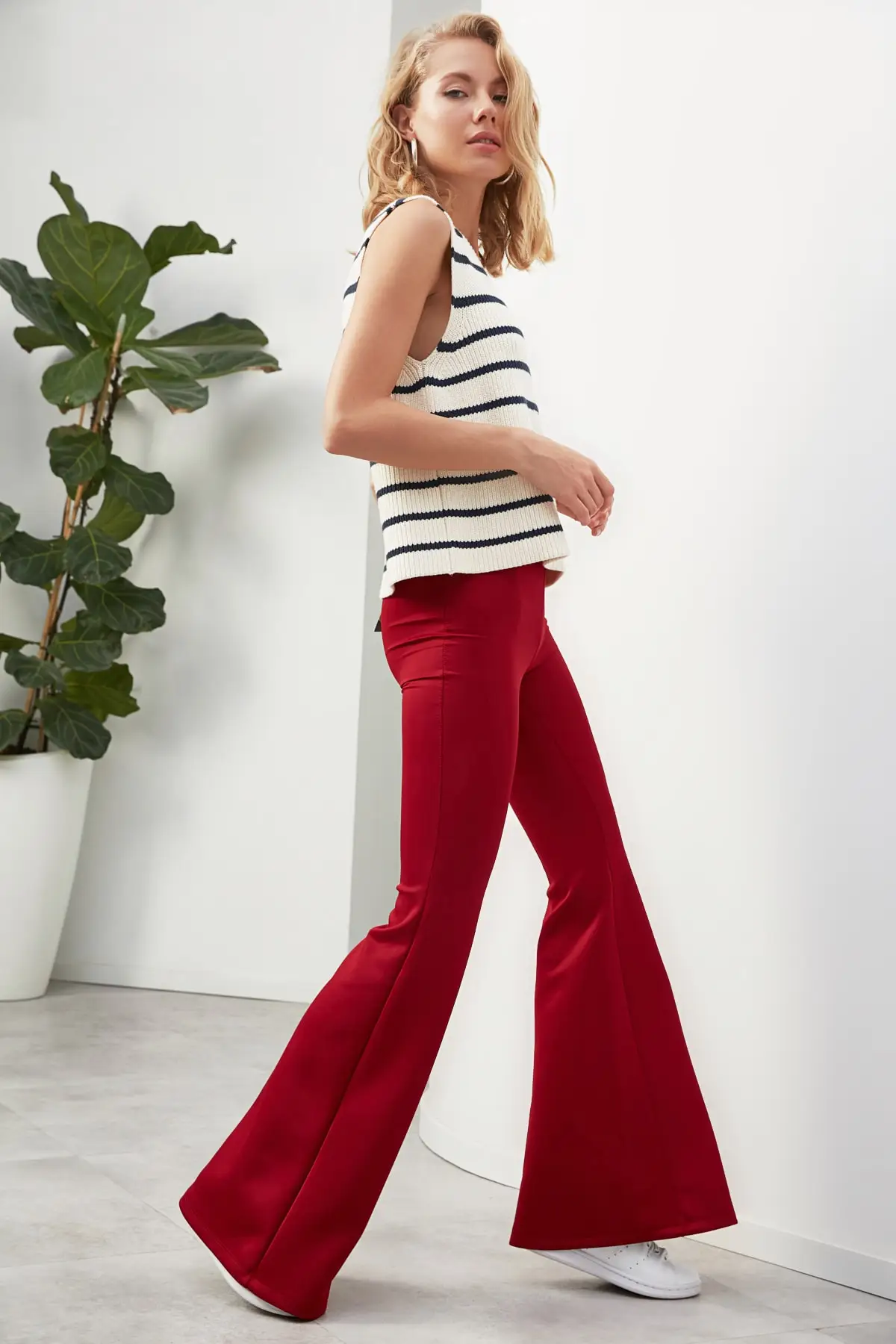 

Trendyol Flare Örme Pants TWOAW22PL0652