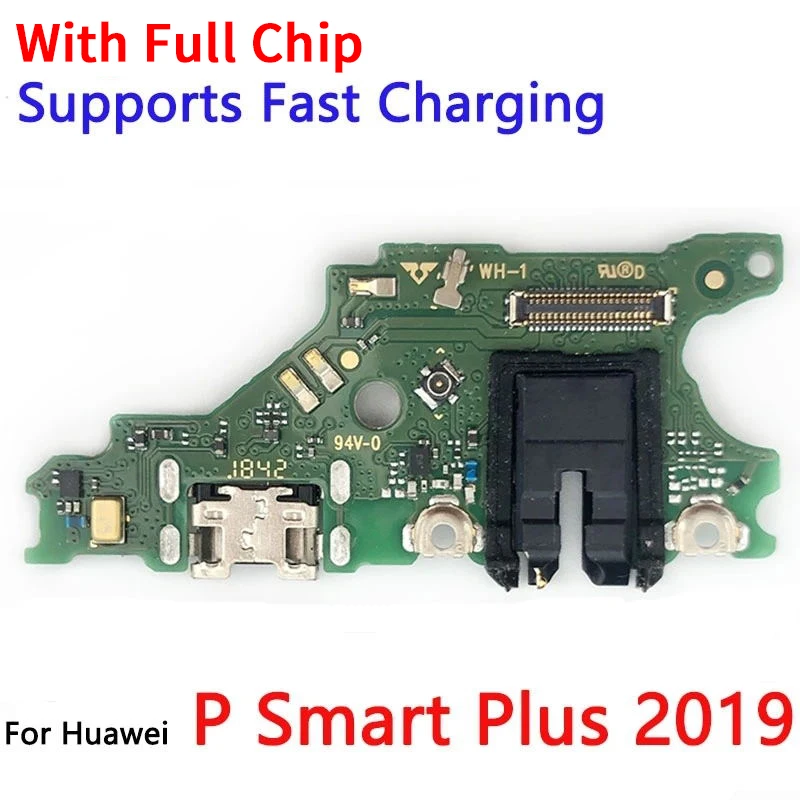 Фото Новинка для Huawei P Smart 2019 P Smart Plus 2019 P Smart 2021, USB-порт, разъем для док-станции, зарядная плата, гибкий кабель с микро №4