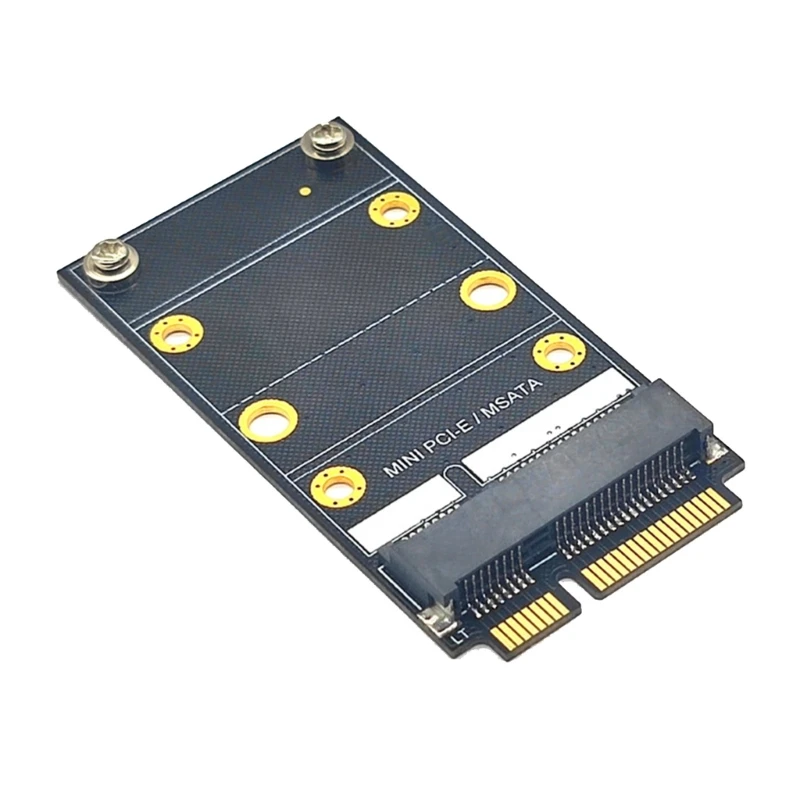 2 в 1 Mini PCI-E + mSATA SSD адаптер для преобразования твердотельного накопителя плата