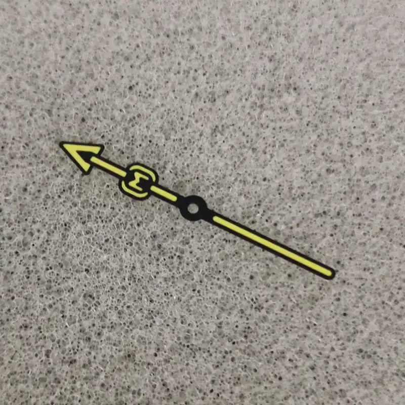 Watch Accessories Pointer Orange Yellow Green Three-Pin C3 Green Luminous Suitable Fits For NH35/NH36/4R/7S Automatic Movement