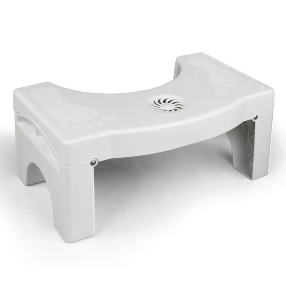 

Footstool Toilet Bathroom Stool Anti Constipation Plastic For Kids Foldable