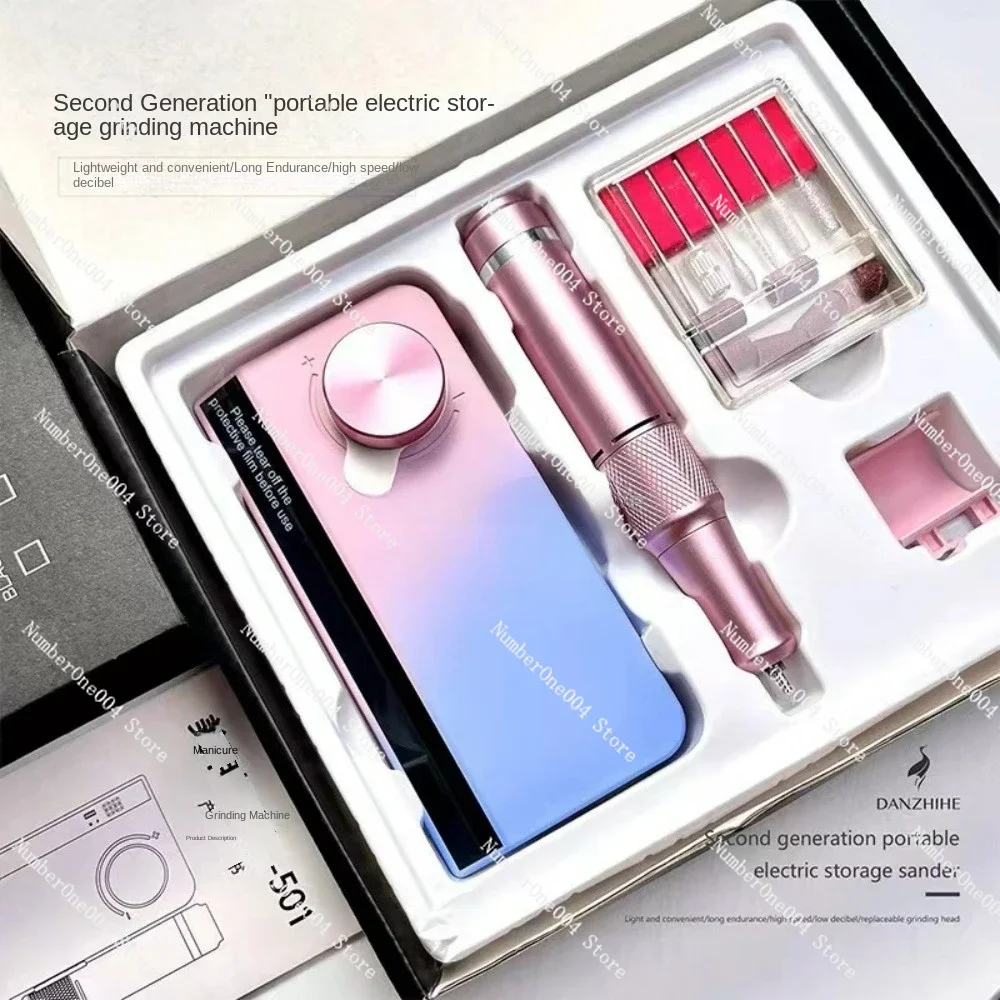 Профессиональная электрическая дрель для ногтей 35000 об/мин маникюрная машина с