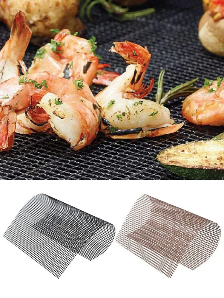 2 шт. антипригарные коврики для гриля и барбекю