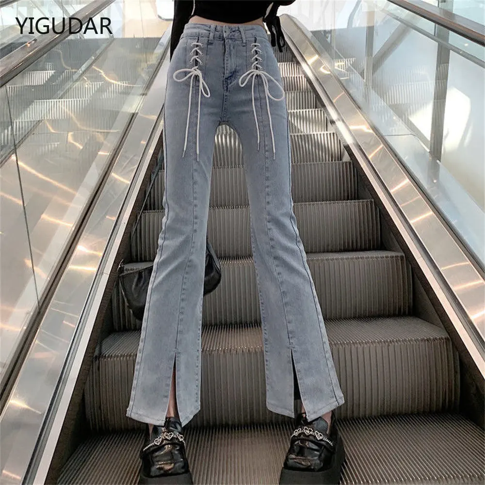 

Shaping Skinny Jeans Women High Waist Stretch Ripped Denim Pants Hip Fit Leggings Slim Elastic Mom Jean Casual Comfy Trousers
