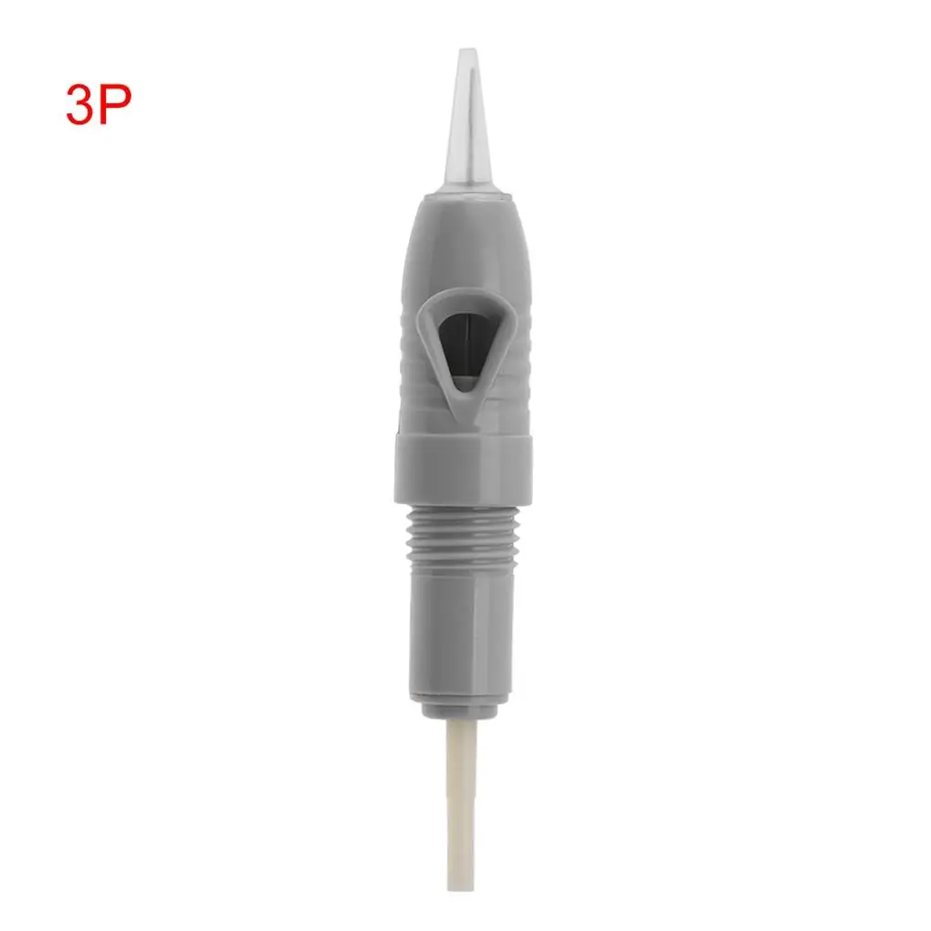

10Pcs Eyebrow Lip Tattoo Cartridge Rotary Micro-needle Disposable Sterile Needle (3P)