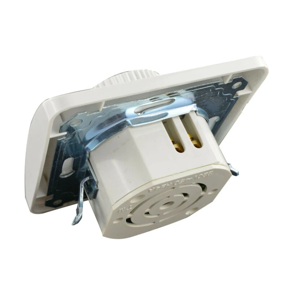

Switch Rotary Dimmer White 81 X 81mm Trailing Edge ABS AC 200V-250V European Standard For Conventional Lamps Led