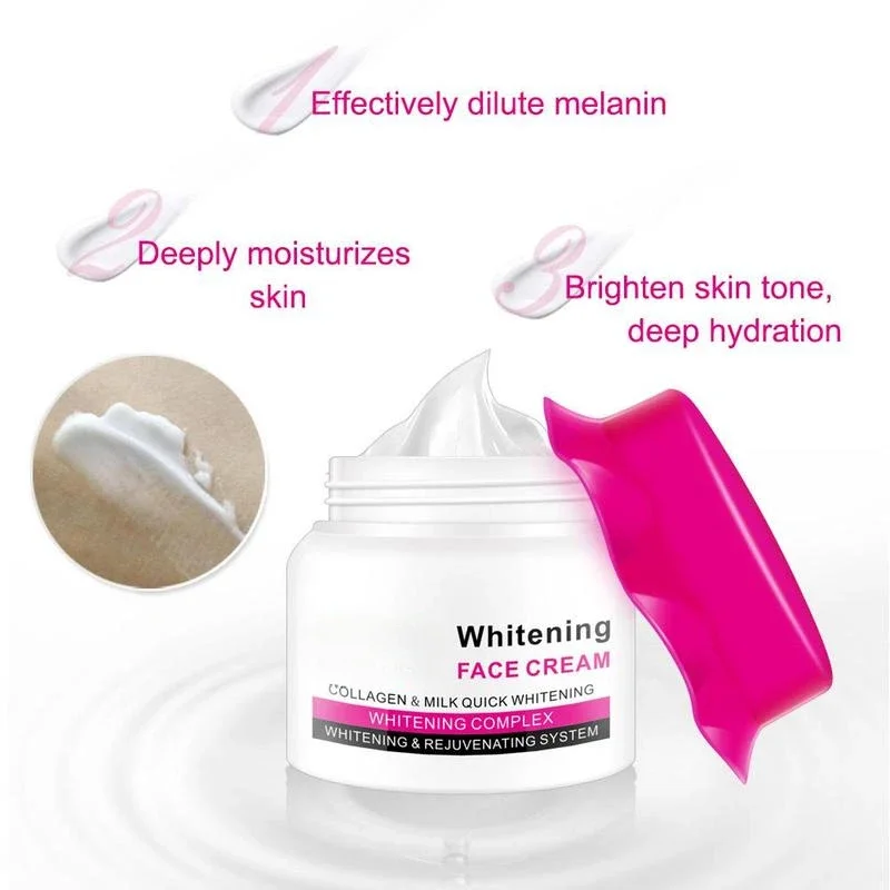 Aichun Beauty Women Whitening Face коллагеновый крем and молоко быстрое отбеливание увлажнение