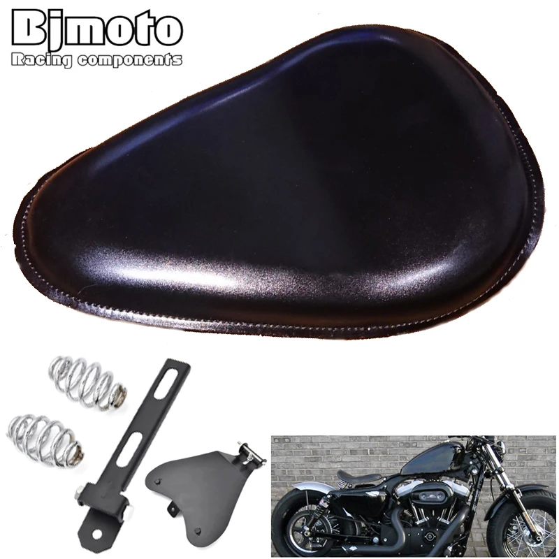 

For Harley/ Sportster 48 XL883 XL1200 Motorcycle Solo Seat driver Baseplate Spring seat Pad Saddle bracket For Bobber Chopper