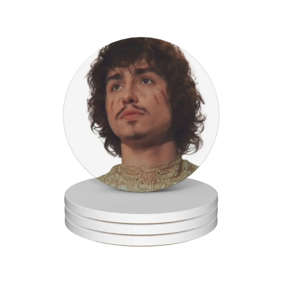 Керамические подставки (набор из 4) милый набор для напитков