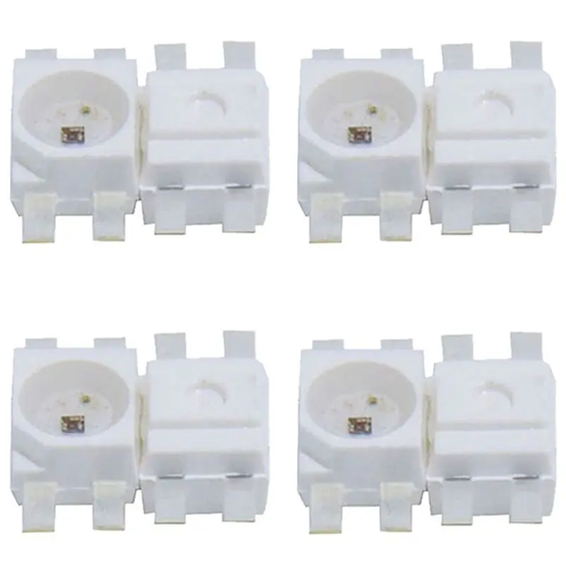 Фото ABWZ-400PCS SK6812 MINI-E RGB (аналог WS2812B) SK6812 3228 SMD светодиодный чип с пикселями, индивидуально адресуемые, полноцветные, DC 5V №1