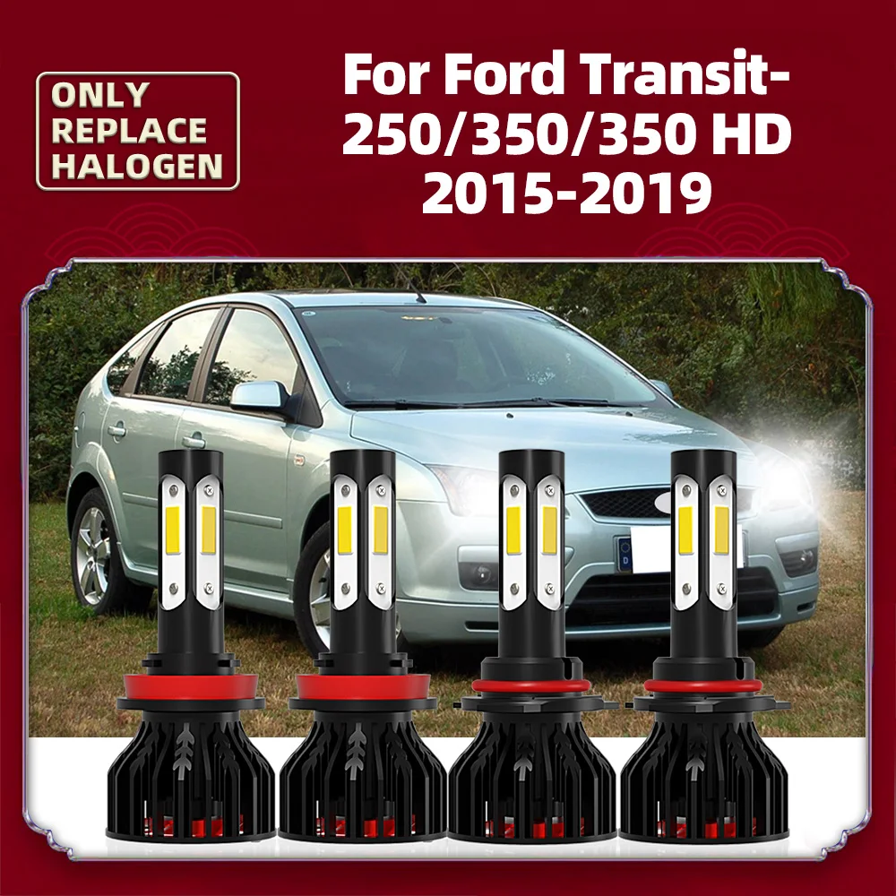 360 лм турбо вентилятор светодиодная Автомобильная фара 90 Вт 150 градусов Лампа