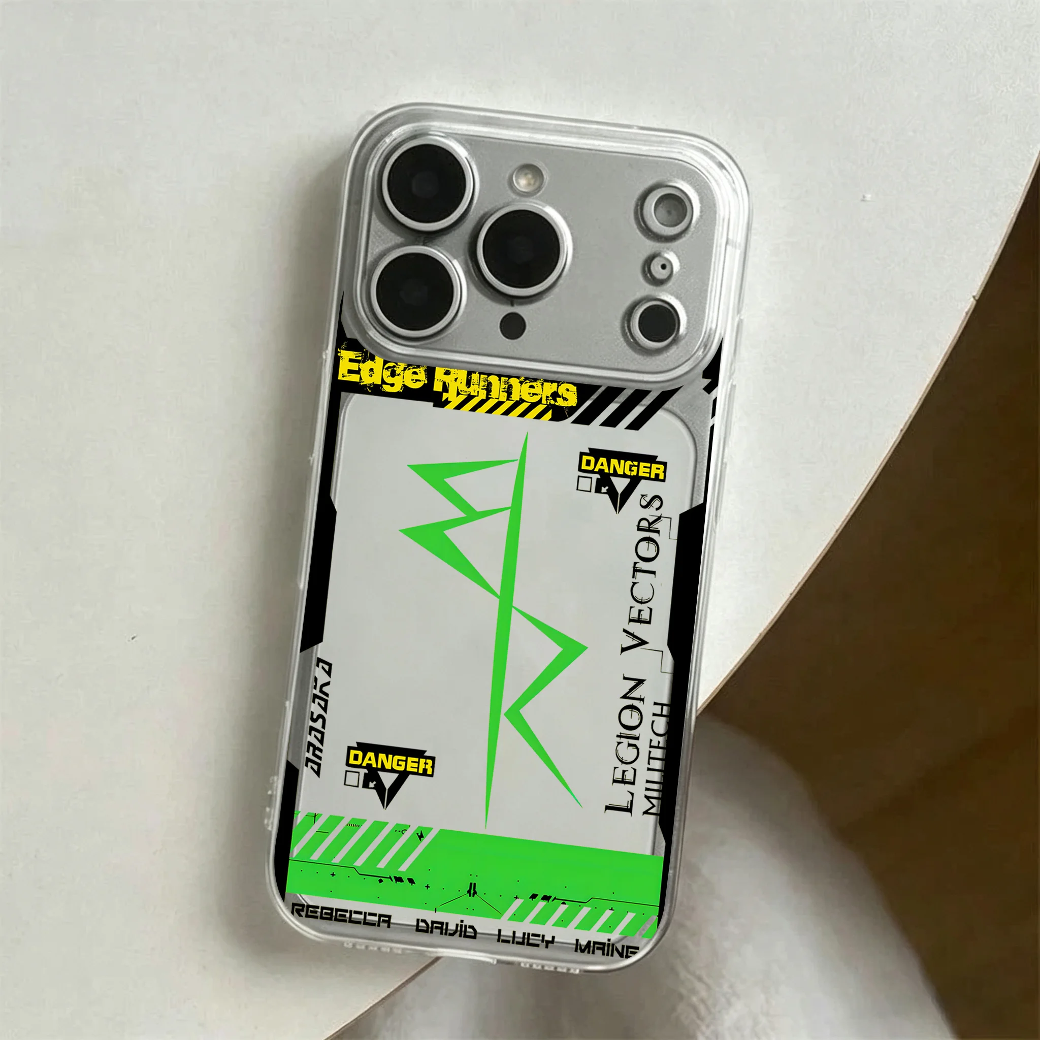 Чехол для телефона для iPhone 18 17e 17 16 16e 15 14 13 12 11 Mini Pro Max X XR XSMax 7 8 Air Plus Прозрачный Аниме C-Cyberpunks Cool (art.: 3920dd094cc28) - 3920dd094cc28
