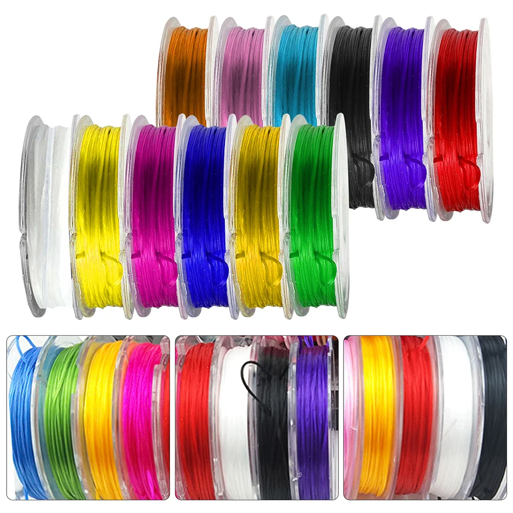 12 рулонов шнуркового стержня шнур для шнуровки пластиковый веревка красочная