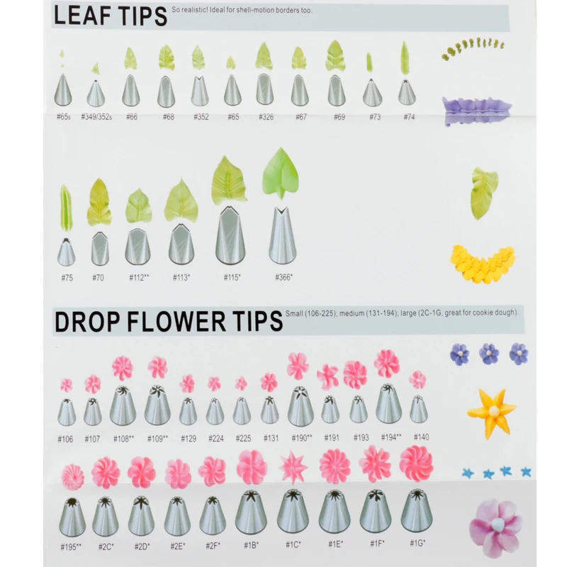 1 шт. насадки для украшения торта |