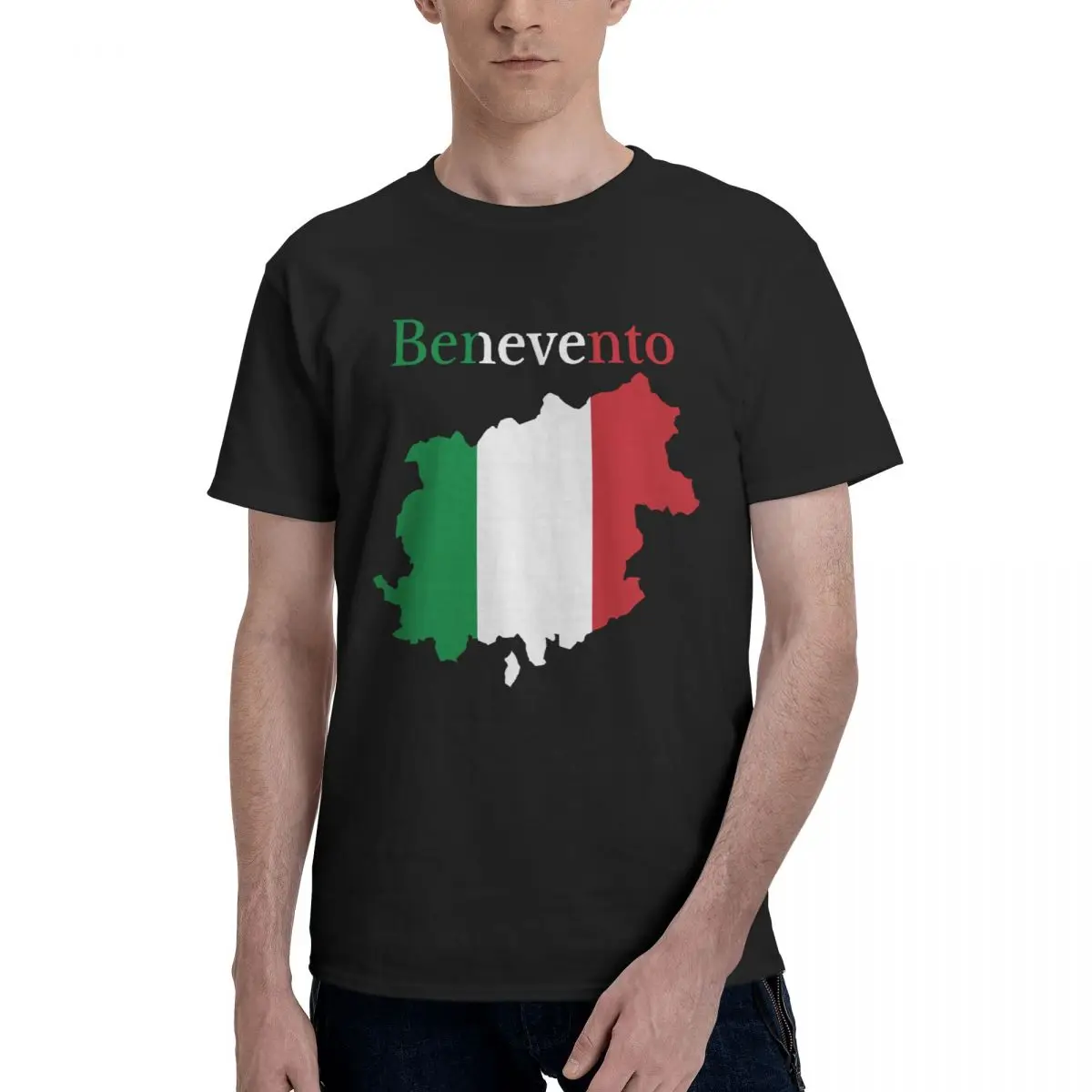 

Anime Province Of Benevento Map Italian Province Humor Graphic Men's Basic Short Sleeve T-Shirt men set Unique Tops Tees