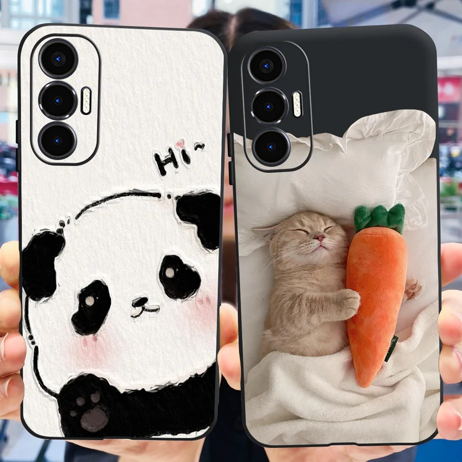 Новинка Модный чехол с рисунком для Tecno Pova 3 Чехол LF7n 6 9 дюйма противоударный