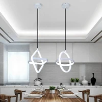 lustre black white home decor led pendant lamp for living room pendant light for dining room ceiling lamps nordic minimalist led