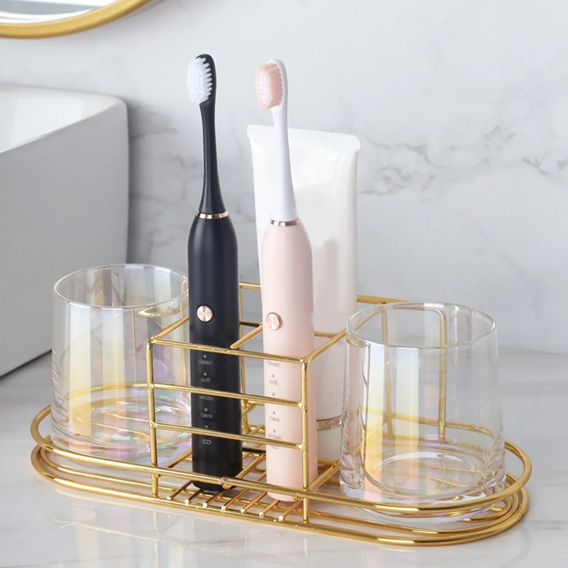 Настенная полка для хранения бритв ванной комнаты косметическая компактная