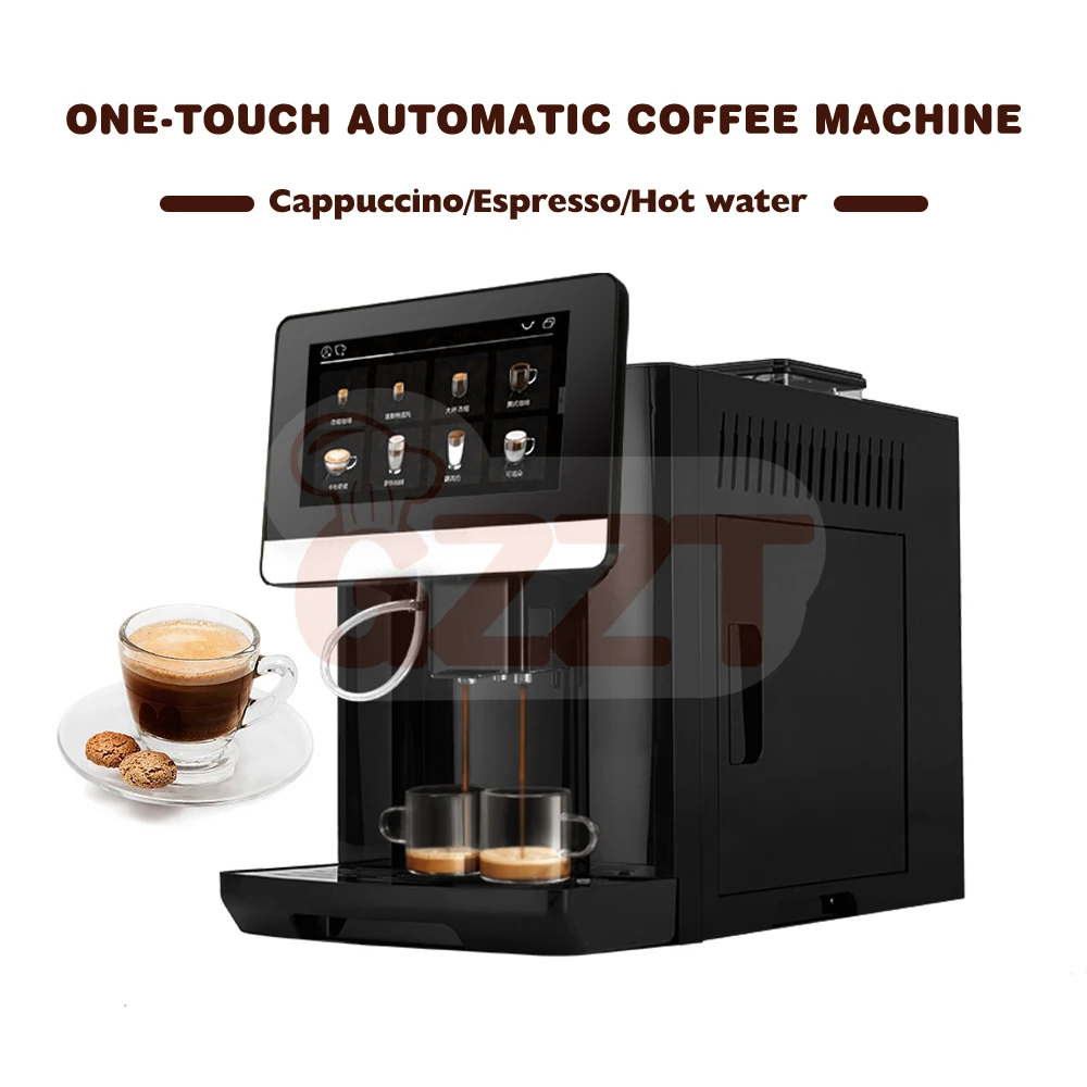 GZZT One-Button Full Automatic Coffee Machine 19Bar ULKA Pum