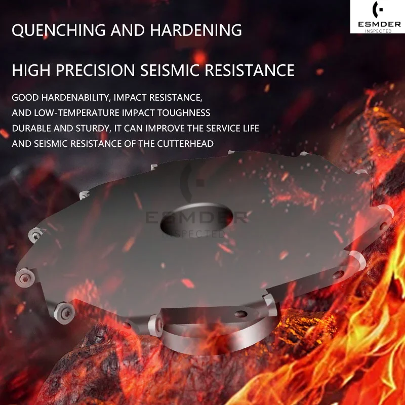 ESMDER Т-образный паз фреза дисковая 4R 5R 6R RPMT08T2MOE-JS RPMT10T3 RPMT1204JS