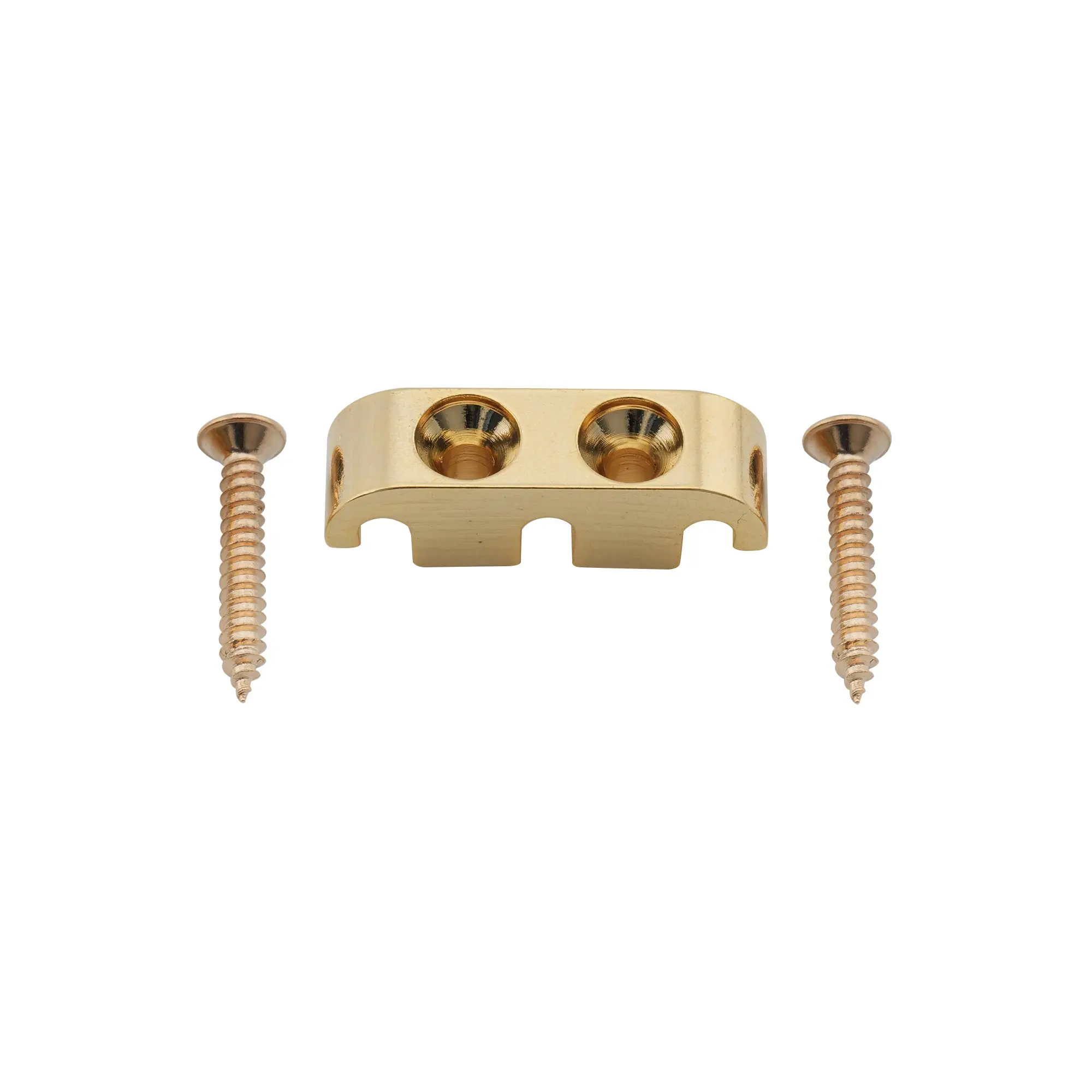 

Musiclily Pro 25mm Brass Bass String Guide Retainer Tree for 5-String Electric Bass, Gold