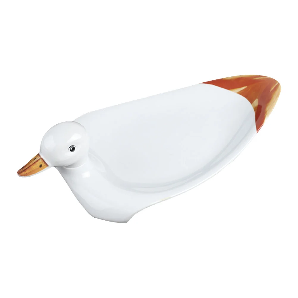 

Snack Tray Salad Plate Porcelain Condiment Serving Ceramic Seasoning Dish Appetizer Roast Duck