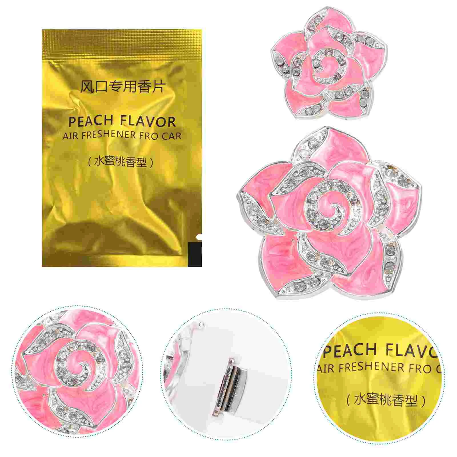 

2pcs Christmas Air Vent Decoration Car Aromatherapy Clip Air Conditioning Outlet Clip Car Perfume Vent Clip