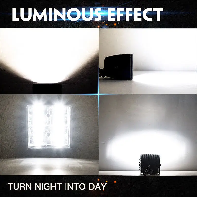 CO светильник 9D 80 Вт Автомобильный светодиодный бар 3 дюйма рабочий прожектор DRL 12