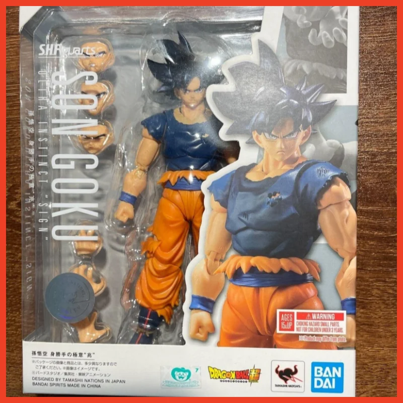 

Bandai Original Box S.h.figuarts Shf Dragon Ball Son Goku Ultra Instinct Sign Action Anime Model Kit Finished For Kid Toy Gift