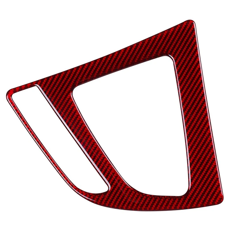 

Carbon Fiber Center Console Gear Trim Gear Panel Interior Accessories For BMW- 3 4 Series GT F30 2013 -2019 LHD