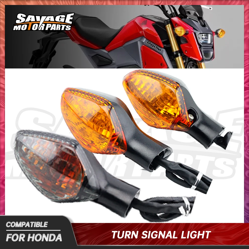 

Turn Signal Light For HONDA MSX125 Grom CRF250L CMX300 CMX500 Motorcycle Accessories Indicator Lamps Flashing MSX 125 CRF 250L