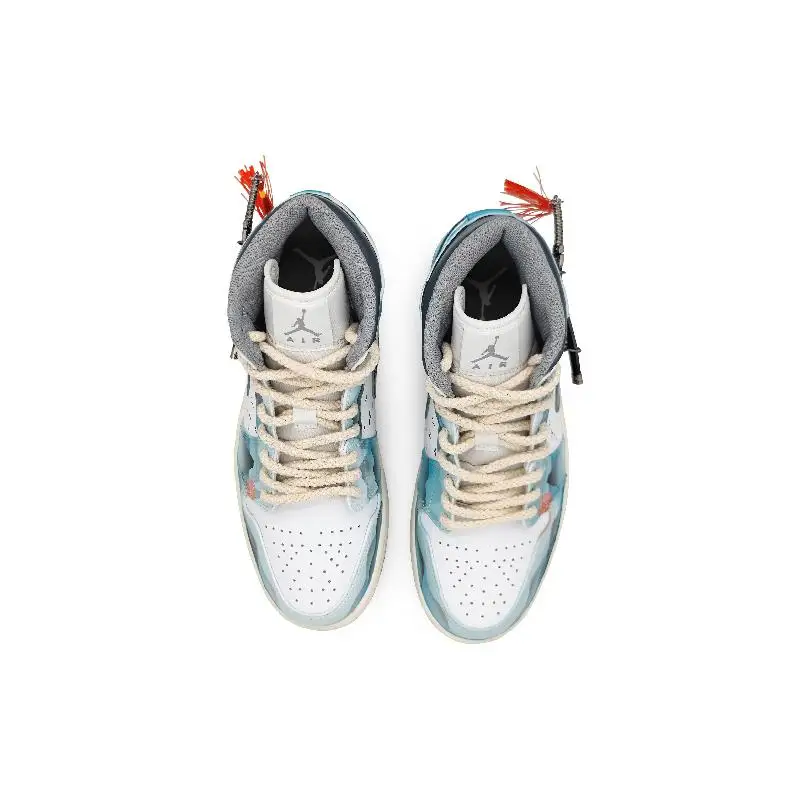 【Customize】Jordan Air Jordan 1 Vintage Basketball Shoes Men Sneakers shoes 554724-135