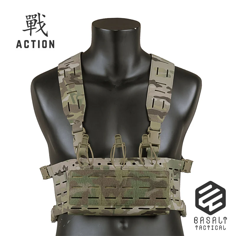 

Outdoor Tactics Vest Ultra Light Laser Cutting Chest Hanging MC RG CB