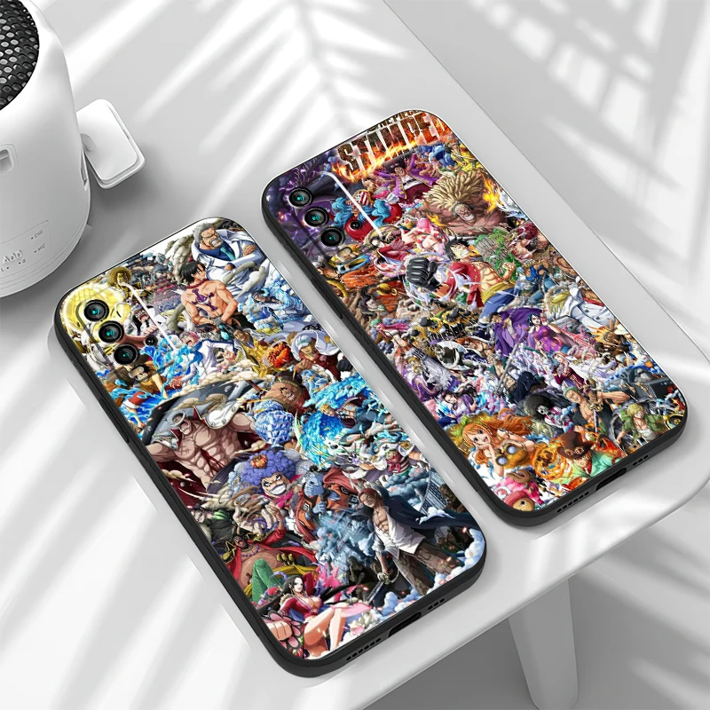 

One Piece Phone Cases For Xiaomi Redmi Note 8 9 Pro Note 9S 8T Carcasa TPU Smartphone Back Cover Shell Unisex Luxury Ultra