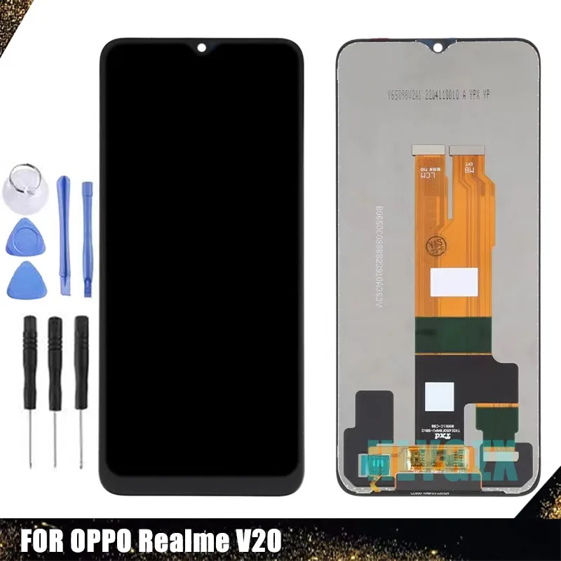 

New Original For Oppo Realme V20 LCD Touch Screen Digitizer Assembly Replacement For Realme V20 Sensor Display Replace
