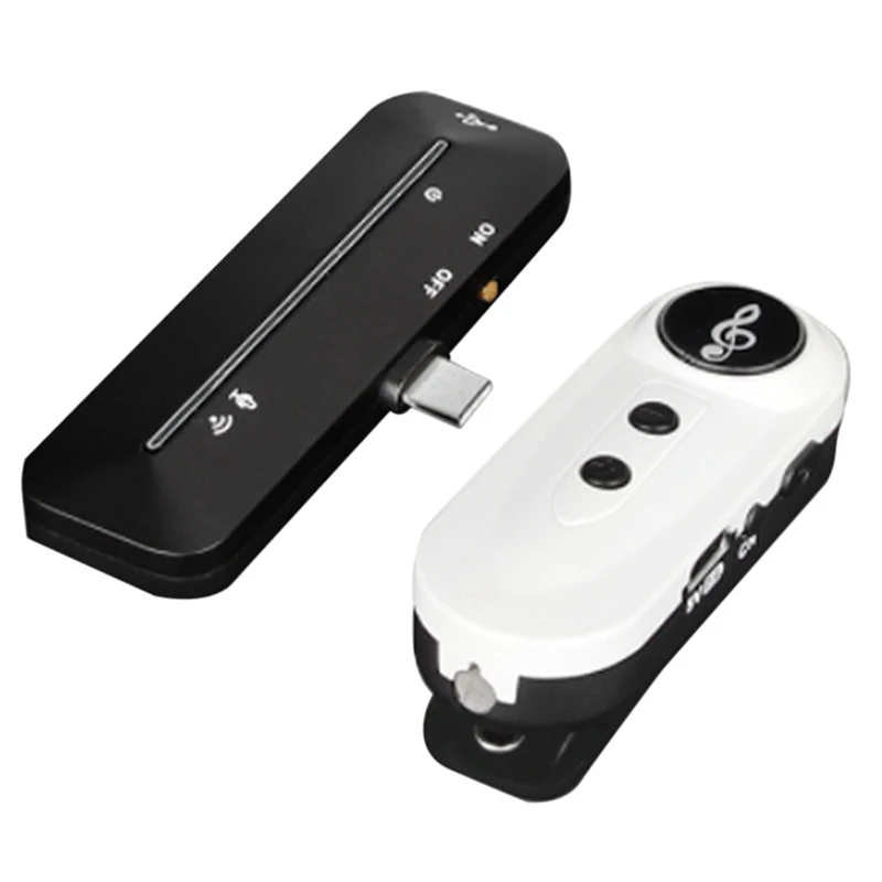 

Type-C Wireless Lavalier Microphone for Android Phone Microphone for Facebook Youtube Live Stream Vlogger Interviews