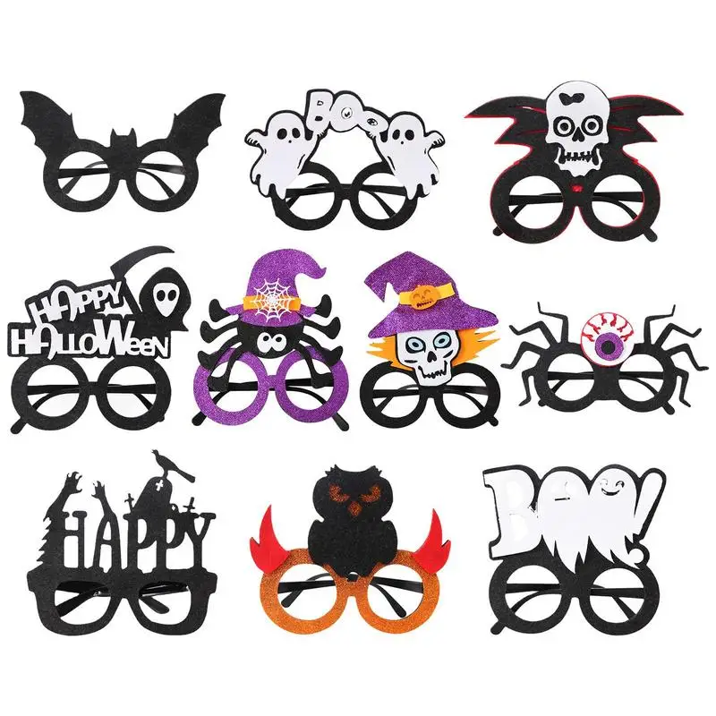 

10 шт., уникальные универсальные очки для Хэллоуина