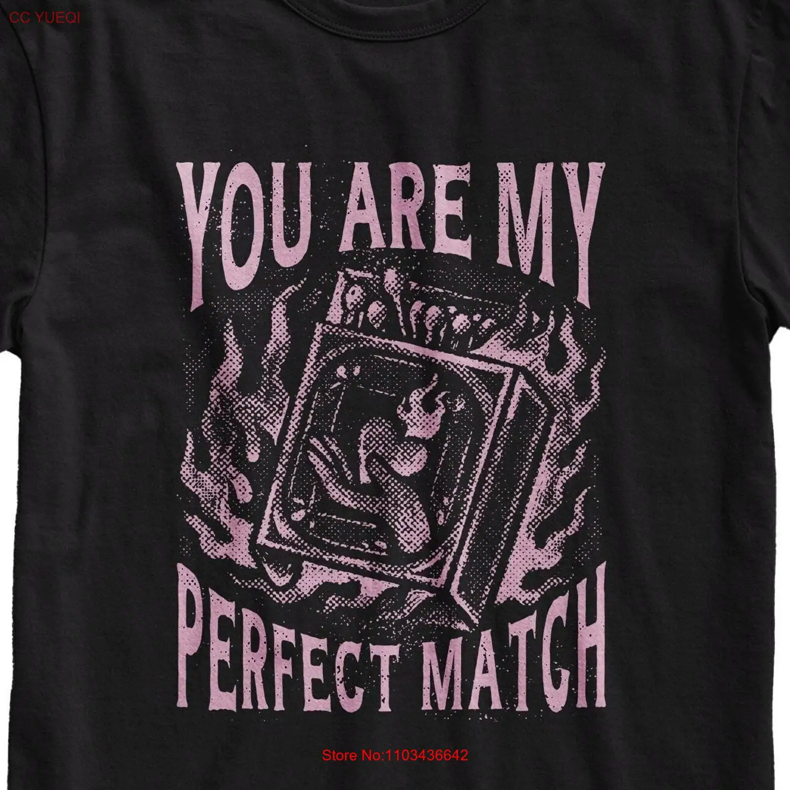 You Are My Perfect Match футболка рубашка для любителей гранж пастель одежда в готическом