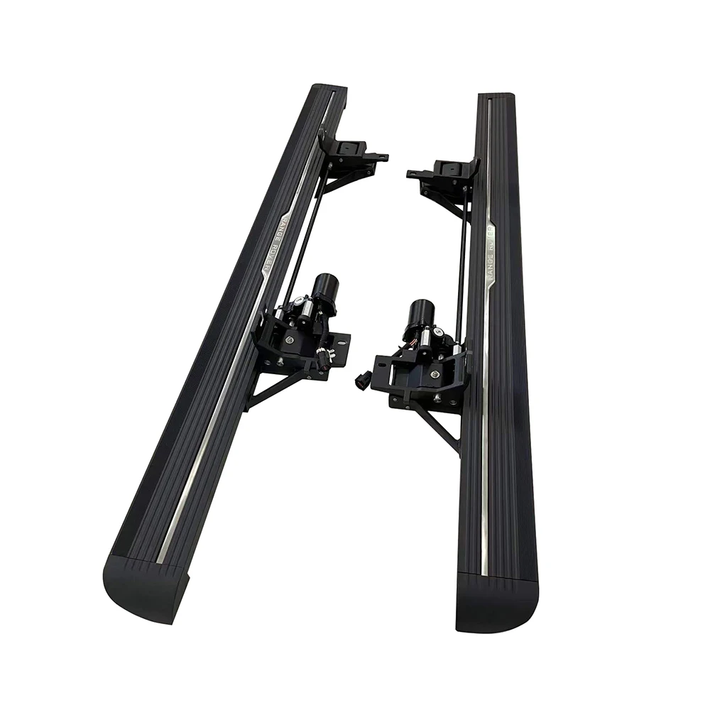 

Wholesale offroad suv 4x4 black aluminum power running board electric car side bar foot pedal for land rover range rover L322